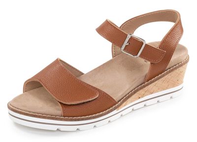 ELENA EDEN, comfortabele damessandalen, wijdte H, met uitneembaar voetbed 