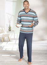 Set van twee pyjama's met V-hals 