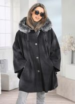 Cape met knoopsluiting 