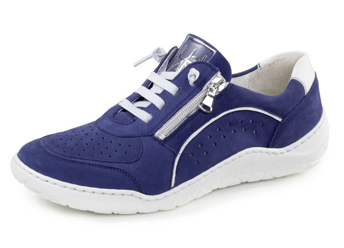 Ranger-sneakers met perforatie MARINE-WEISS