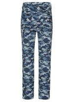 Broek met camouflagepatroon 