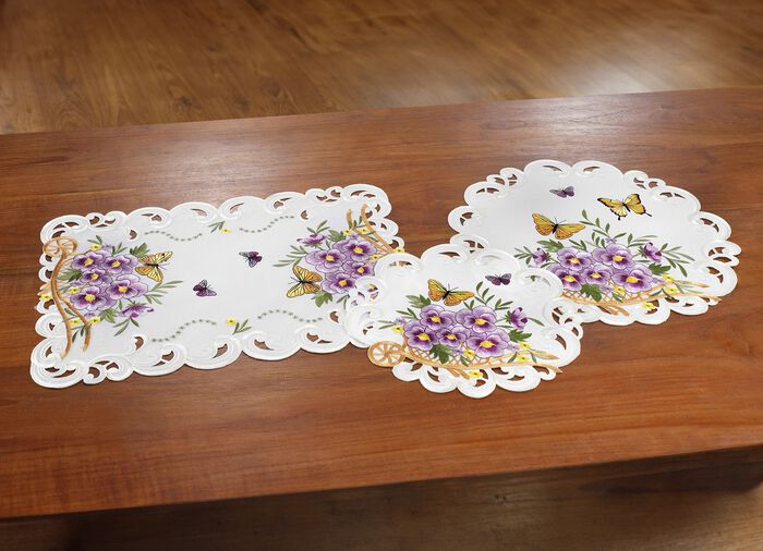 Tafel- en kamerdecoratie in lentestijl 