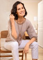 Trui met ringendessin 