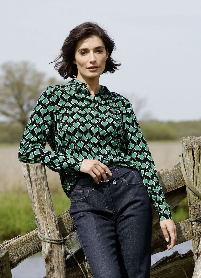 Overhemdblouse 