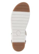 ELENA EDEN sandaal met praktische elastische bandages WIT