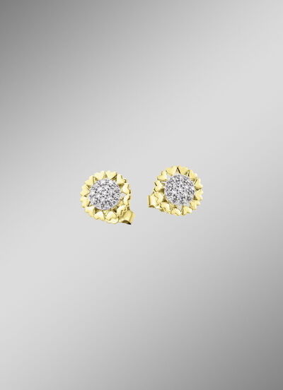 Oorknopjes goud 585/- 