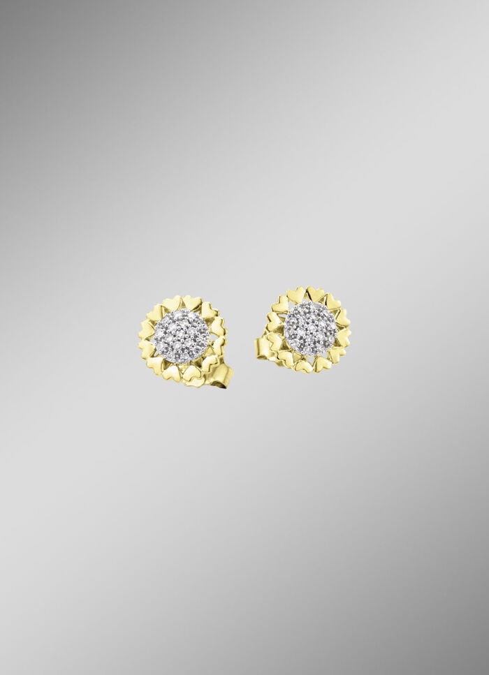 Oorknopjes goud 585/- 
