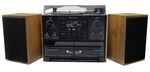 Nostalgische stereo-installatie met afstandsbediening BRAUN