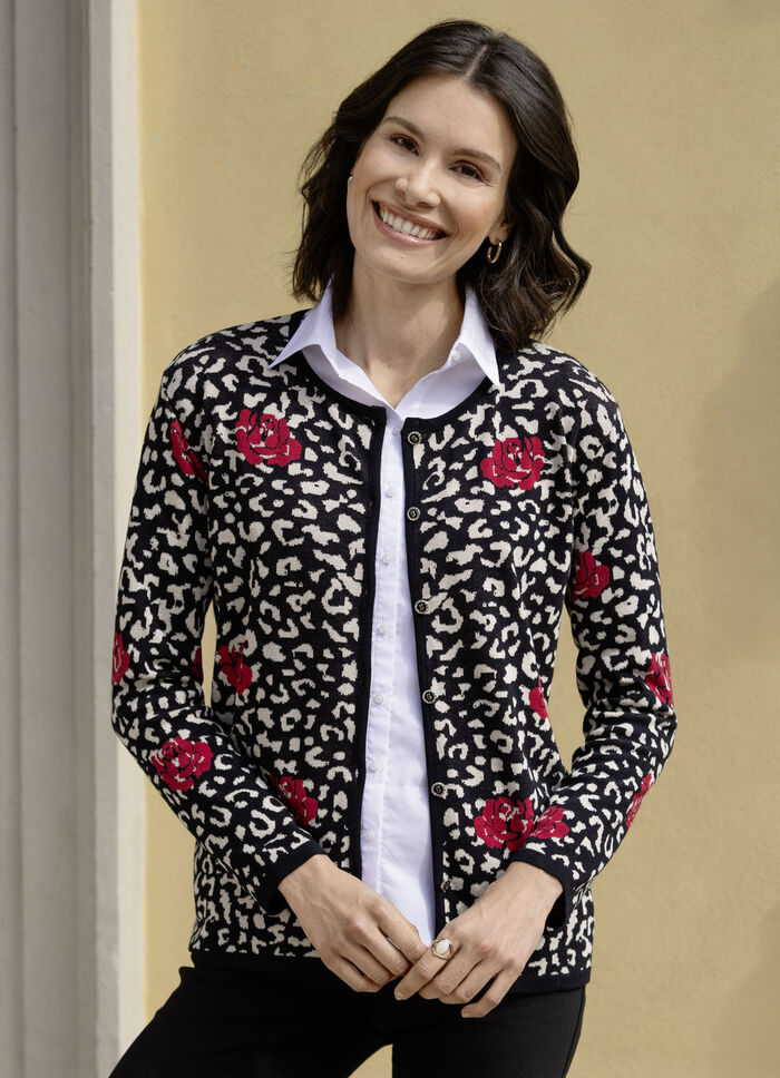 Vest in jacquarddessin 