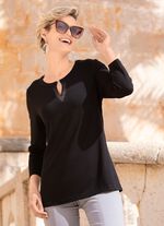 Shirt met decoratieve ring 