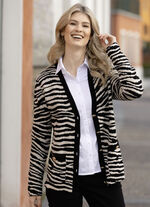 Vest in jacquarddessin 