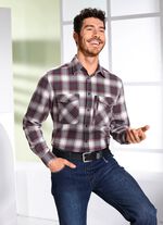 Geruit overhemd in 2 kleuren 