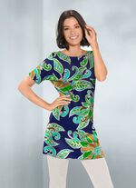 Tuniek met briljante kleuren inkjetprint 