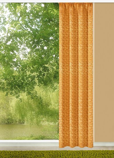 Overgordijn met universele railband 