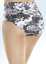 Set van vijf slips met bloemenprint 