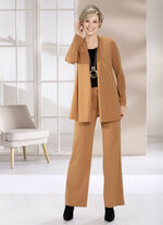 Shirtjasje in een sluitingloze uitvoering in 4 kleuren 