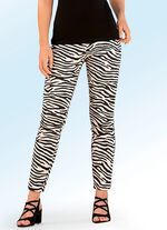Broek in trendy dierenprint 