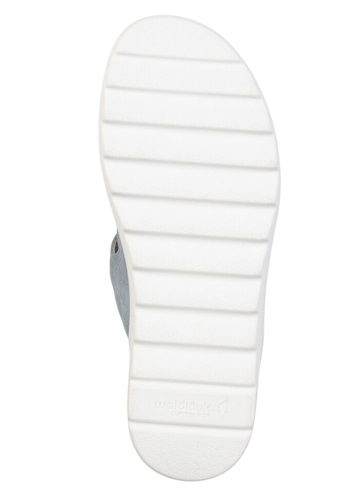 Waldl&auml;ufer, comfortabele damesmuiltjes, breedte H, met uitneembaar voetbed BLEU