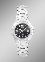 Dameshorloge met supertitanium bandkast 