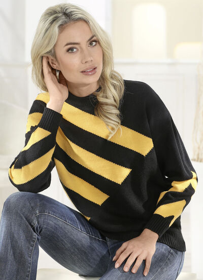 Intarsia trui 