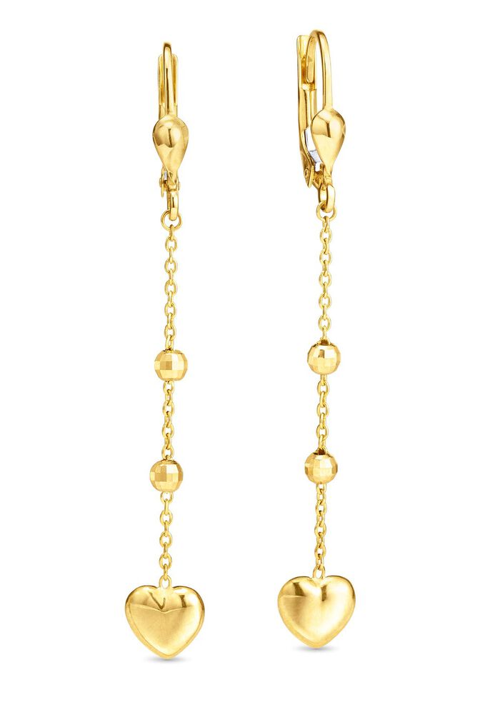 Lieve hartjes oorbellen 