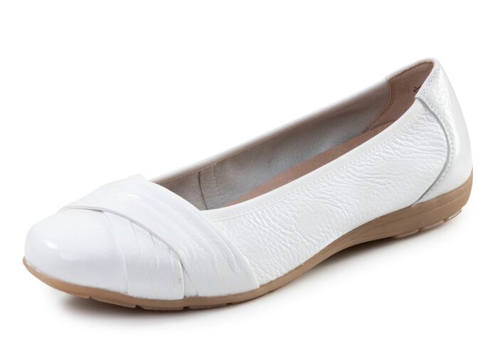 ELENA EDEN, elegante damesballerina's, breedte G, met uitneembaar voetbed 