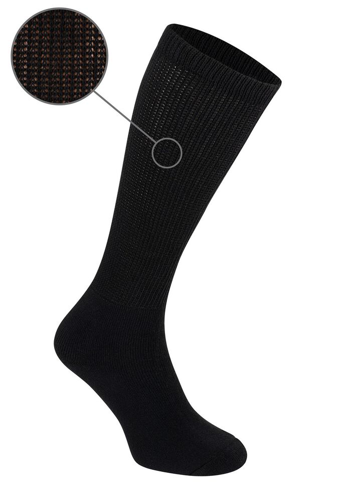 Thermische kniekousen voor koudegevoelige voeten, 3-pack 