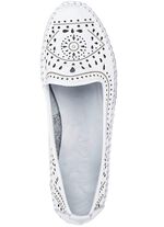 Andrea Conti mocassinpantoffels van rundnappaleer 