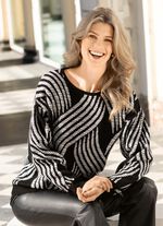 Trui in jacquarddessin 