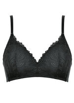 Magische Naturana bh met zacht gevoerde cups ZWART