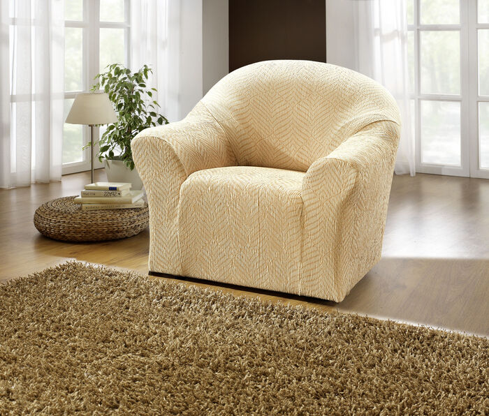 Stretch-hoezen BEIGE