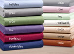 Bella Donna gedraaid jersey stretch hoeslaken BEIGE