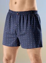 Set van vier boxershorts met een all-over design 
