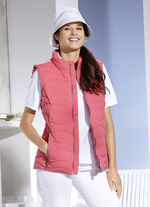 Functioneel vest met golfquilt 