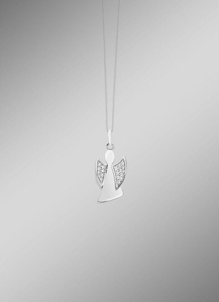 Engelenhanger van fijn zilver 
