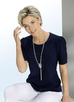 Shirt met subtiele ruches in 4 kleuren 