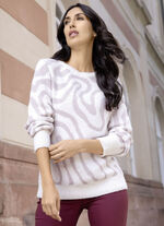 Trui met elegant glittereffect 