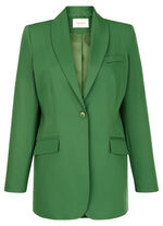 Blazer met sjaalkraag 