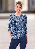 Shirt met 3/4-mouwen 