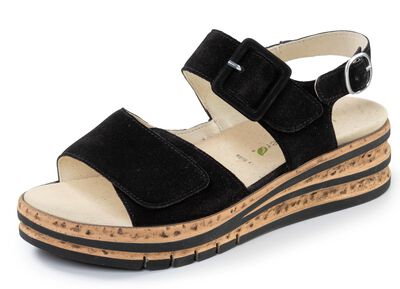 Waldl&auml;ufer, comfortabele damessandalen, breedte K, met uitneembaar voetbed 