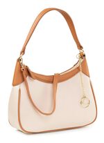 Laurina, tas, dames, met afneembare, verstelbare schouderband BEIGE-BRUIN