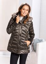 Jas met afneembare capuchon ESPRESSO