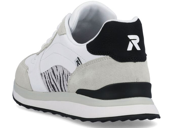 Rieker sneakers met een interessante zebraprint 