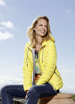 Gewatteerd jack met gerecycled materiaal 