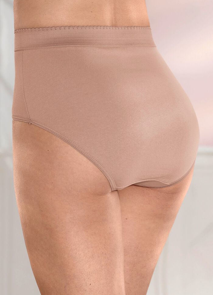 Set van vijf corrigerende slips met verstevigende voorzijde 