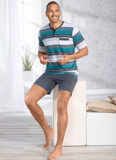 Shorty met knoopsluiting 