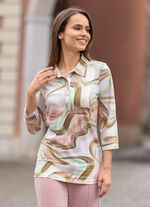 Poloshirt met korte knoopsluiting 