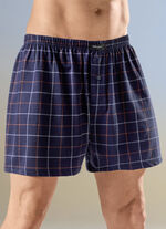 Vierpack boxershorts met knoopsluiting 