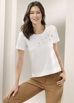 shirt met elegant oogjesborduurwerk 