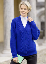Cardigan met decoratieve structuur 